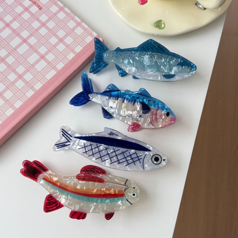 Hairpin Ocean Animal Hair Claw - Korean Girls Lifestyle ulasan dan harga