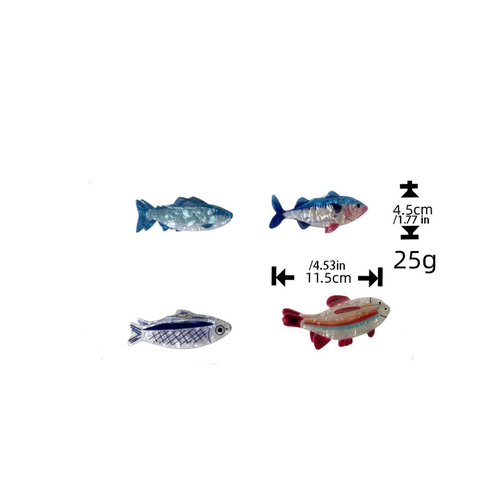 Hairpin Ocean Animal Hair Claw - Korean Girls Lifestyle ulasan dan harga