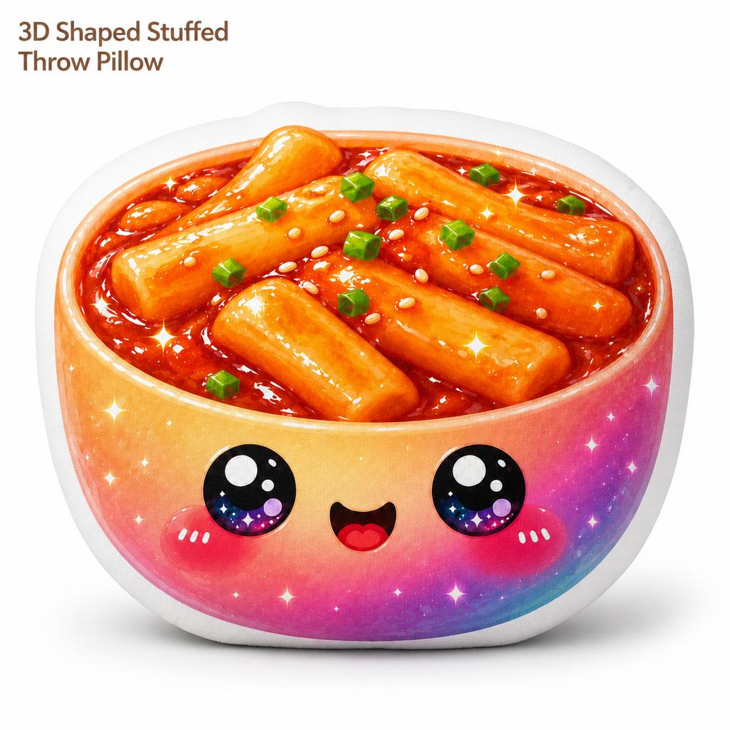 Tteokbokki Kawaii Korean Food  - Tteokbokki Rice Cake ulasan dan harga