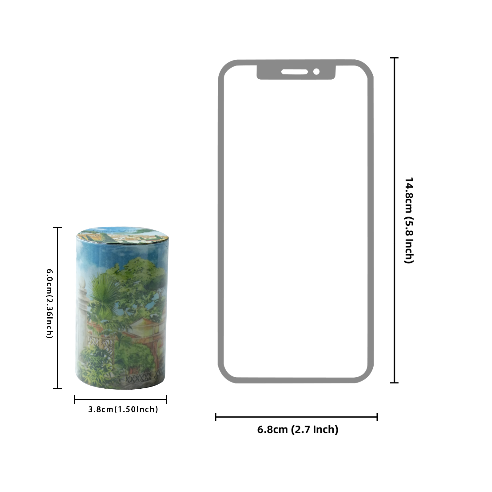 Etori Life 60mm*2m Healing Sun - Korean Lifestyle Aesthetic ulasan dan harga