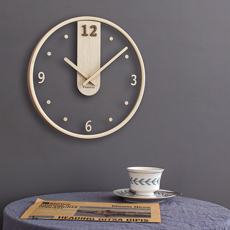 Design European Clock Wall Aes - Korean Lifestyle Aesthetic ulasan dan harga